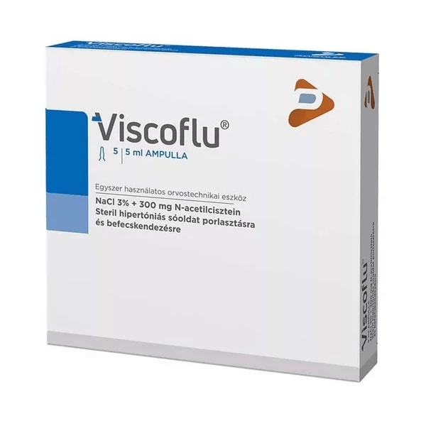 VISCOFLU INHALÁCIÓS OLDAT 5X 5ML AMPULLA 