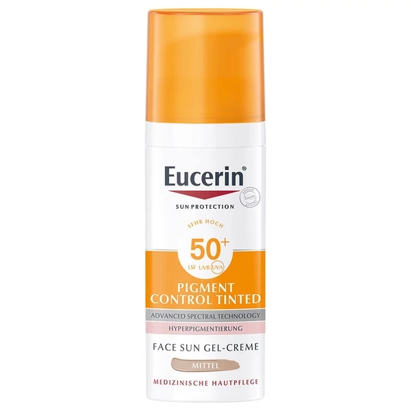 EUCERIN SUN PIGMENT CONTROL SZÍNEZETT NAPOZÓ FLUID ARCRA SPF50+ MEDIUM 50ML
