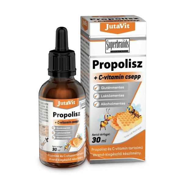 JUTAVIT Propolisz + C-vitamin csepp 30 ml