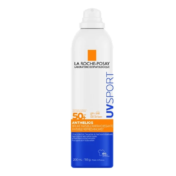 LA ROCHE-POSAY ANTHELIOS UV SPORT frissítő fényvédő permet SPF50+ 200ml