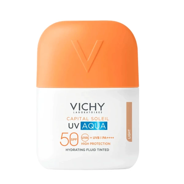 VICHY CAPITAL SOLEIL UV AQUA fluid SPF50 50ml - TINTED LIGHT