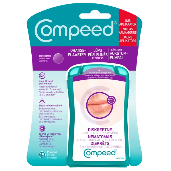 COMPEED TAPASZ HERPESZRE 15X