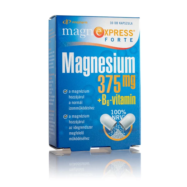 INNOPHARM MAGNEXPRESS 375MG FORTE KAPSZULA 30X