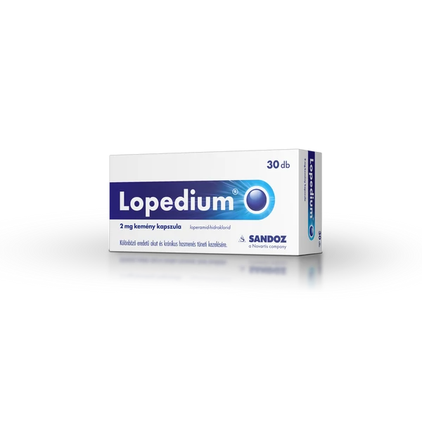 LOPEDIUM 2MG KEMÉNY KAPSZULA  30X