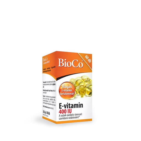 BioCo E-vitamin 400 IU 60 db