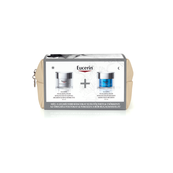 EUCERIN HYALURON-FILLER NAPPALI SZÁRAZ + ÉJSZAKAI 2X50ML