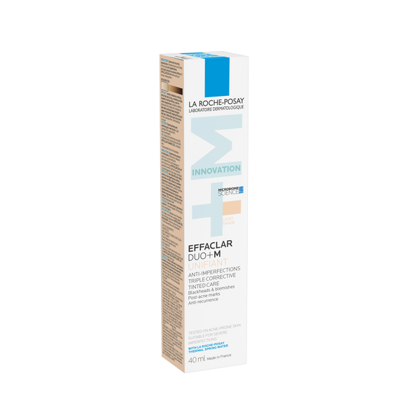 LA ROCHE-POSAY EFFACLAR DUO PLUS SZÍNEZETT ARCKRÉM LIGHT 40ML