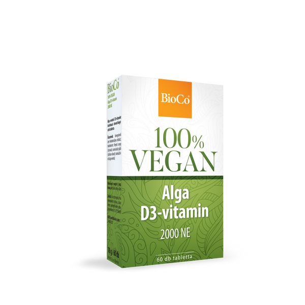 BIOCO VEGAN ALGA D3-VIT.2000 NE TABLETTA 60X