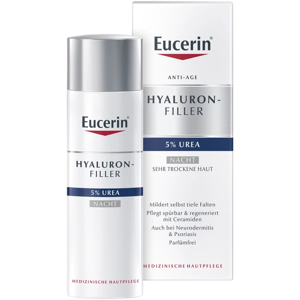 EUCERIN HYALURON-FILLER UREA 5% ÉJSZAKAI KRÉM 50ML