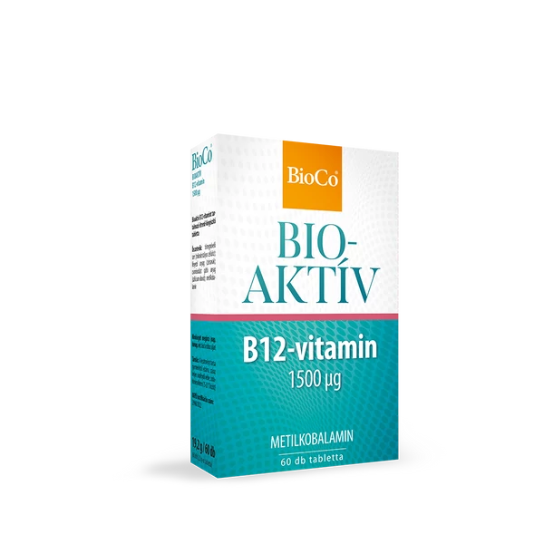 BIOCO BIOAKTIV B12 1500MCG TABLETTA 60X