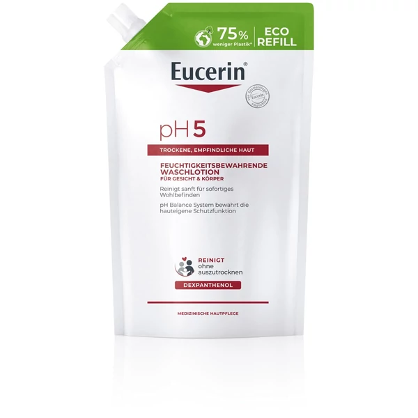 EUCERIN PH5 FOLYÉKONY MOSAKODÓSZER ÖKO-UTÁNTÖLTŐ 750ML