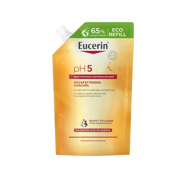 EUCERIN PH5 OLAJTUSFÜRDŐ ÖKO-UTÁNTÖLTŐ 400ML