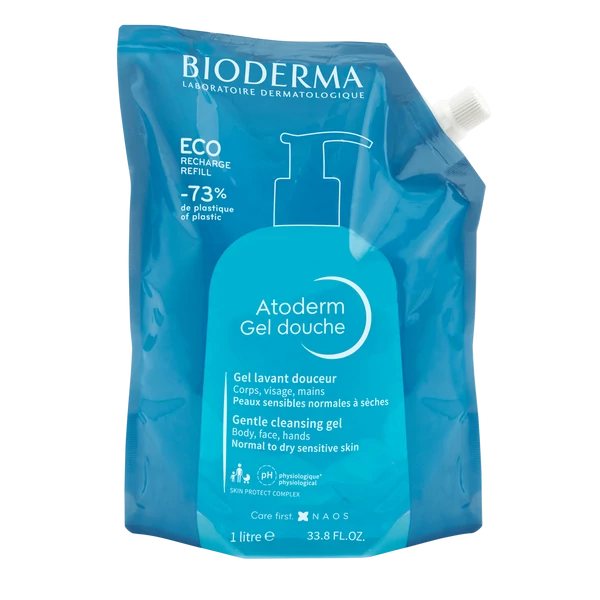 BIODERMA ATODERM TUSFÜRDŐ ÖKO UTÁNTÖLTŐ 1000ML