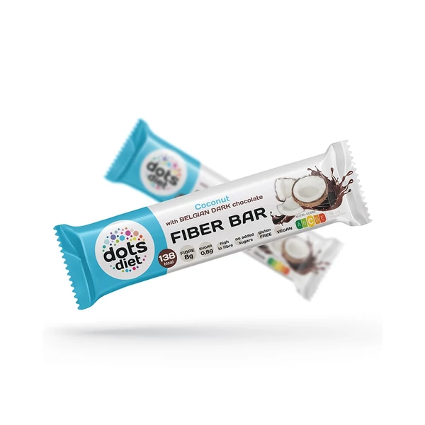 DOTSDIET ÉTCSOKI SZELET KÓKUSZ VEGAN 40G