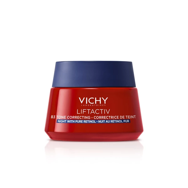 VICHY LIFTACT B3 BŐRTÓNUS KORRIGÁLÓ ÉJSZAKAI ARCKRÉM TISZTA RETINOLLAL 50ML