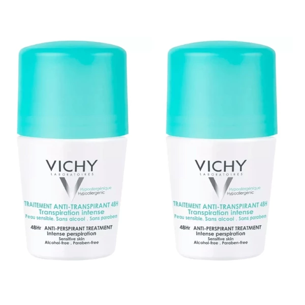 VICHY 48H IZZADSÁGSZABÁLYOZÓ GOLYÓS DEZODOR 50ML+50ML