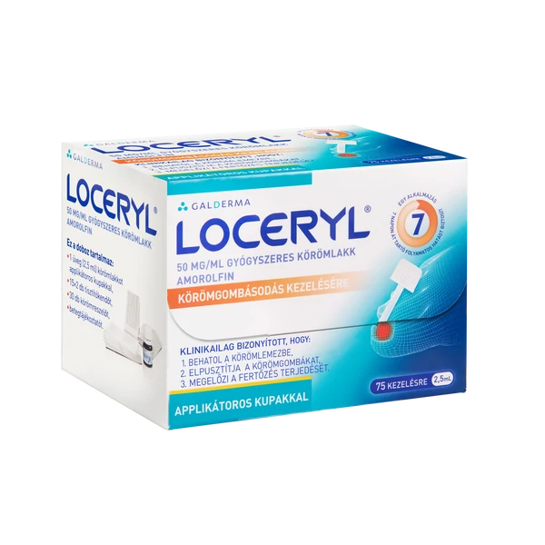 LOCERYL 50MG/ML GYOGYSZERES KOROMLAKK 1X2,5ML