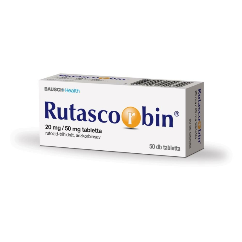 RUTASCORBIN 20MG/50MG TABL. 50X