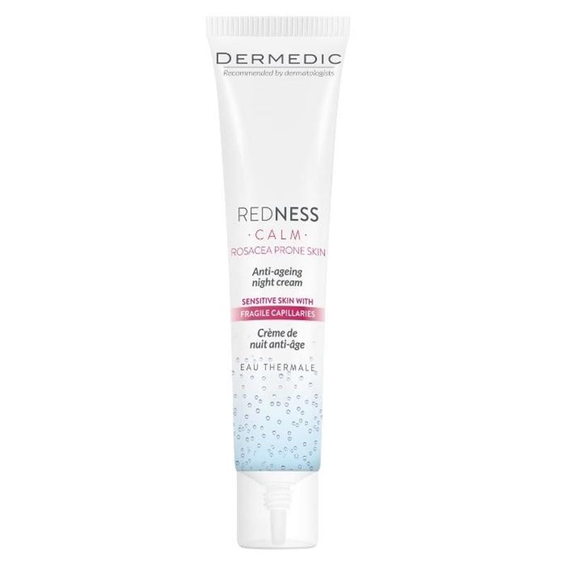 Dermedic Redness Öregedésgátló éjszakai krém rozáceára hajlamos bőrre  40ML