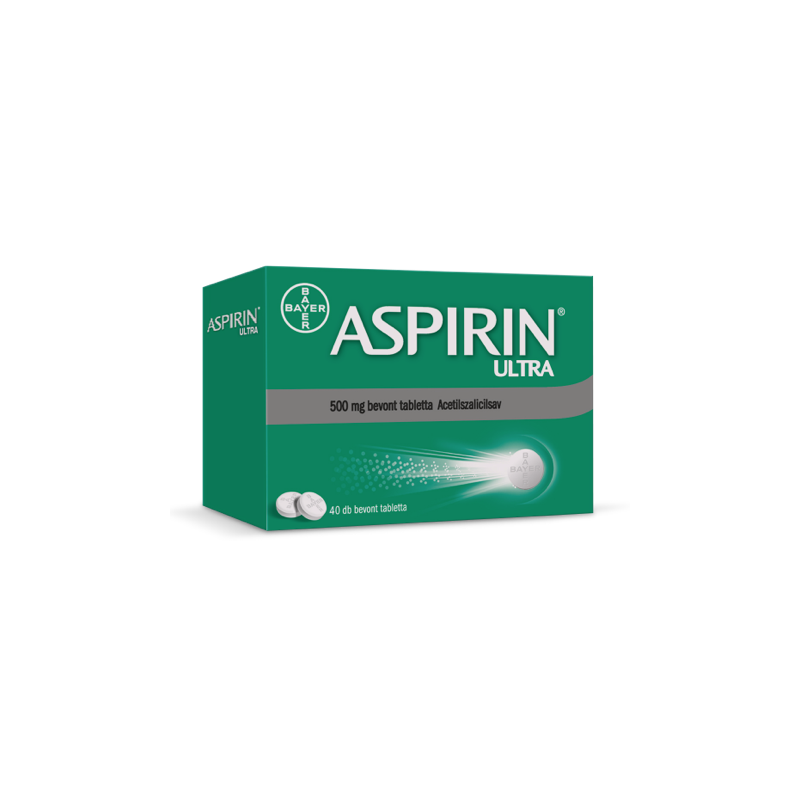 ASPIRIN ULTRA 500MG BEVONT TABL. 40X