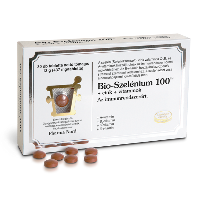 PHARMANORD BIO-SZELENIUM 100+ZN+VIT TABL 30X