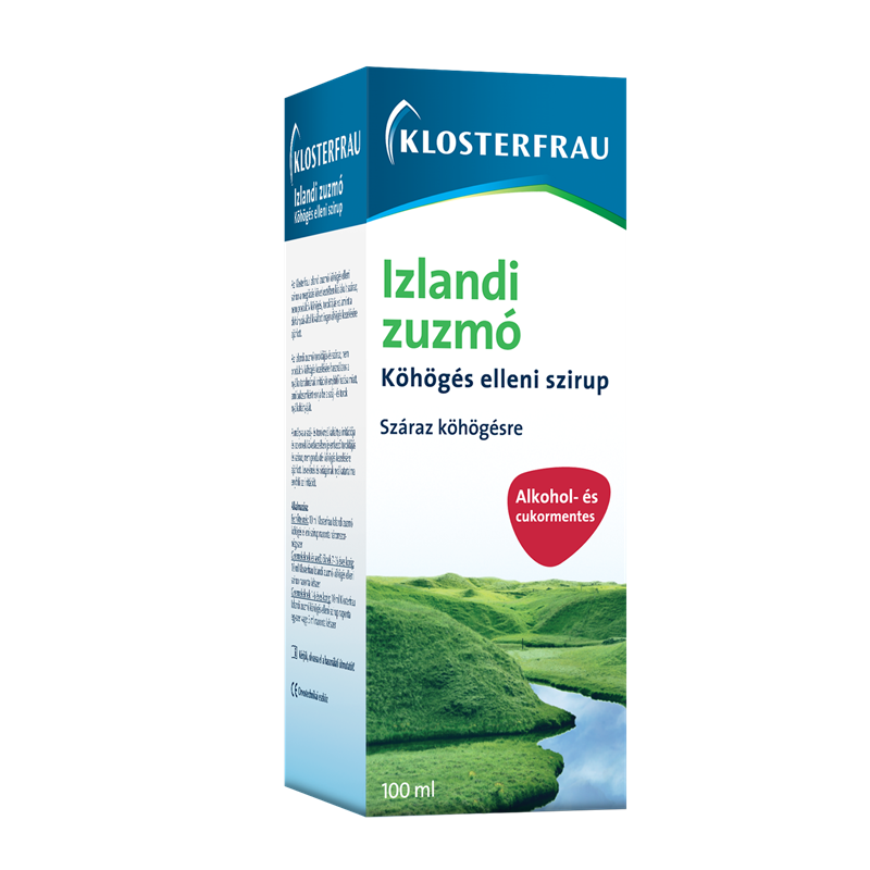 Izlandi zuzmó köhögés elleni szirup 100 ml