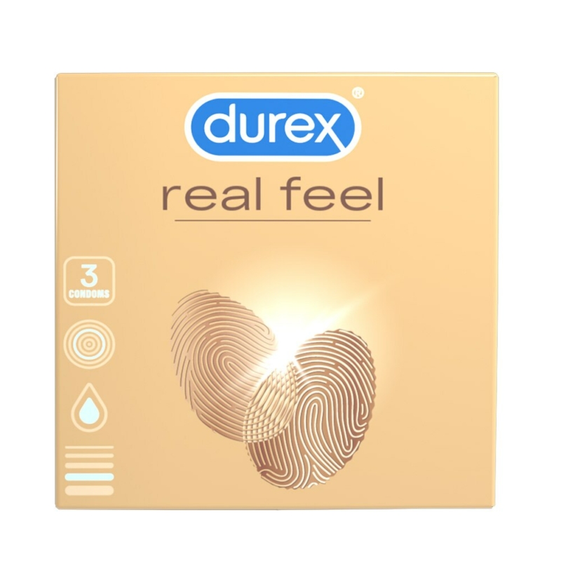 DUREX REAL FEEL OVSZER 3X