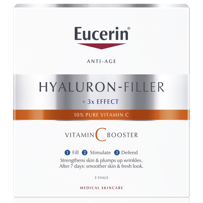 Hyaluron-Filler C-vitaminos ránctalanító arcápoló koncentrátum 3*8 ml