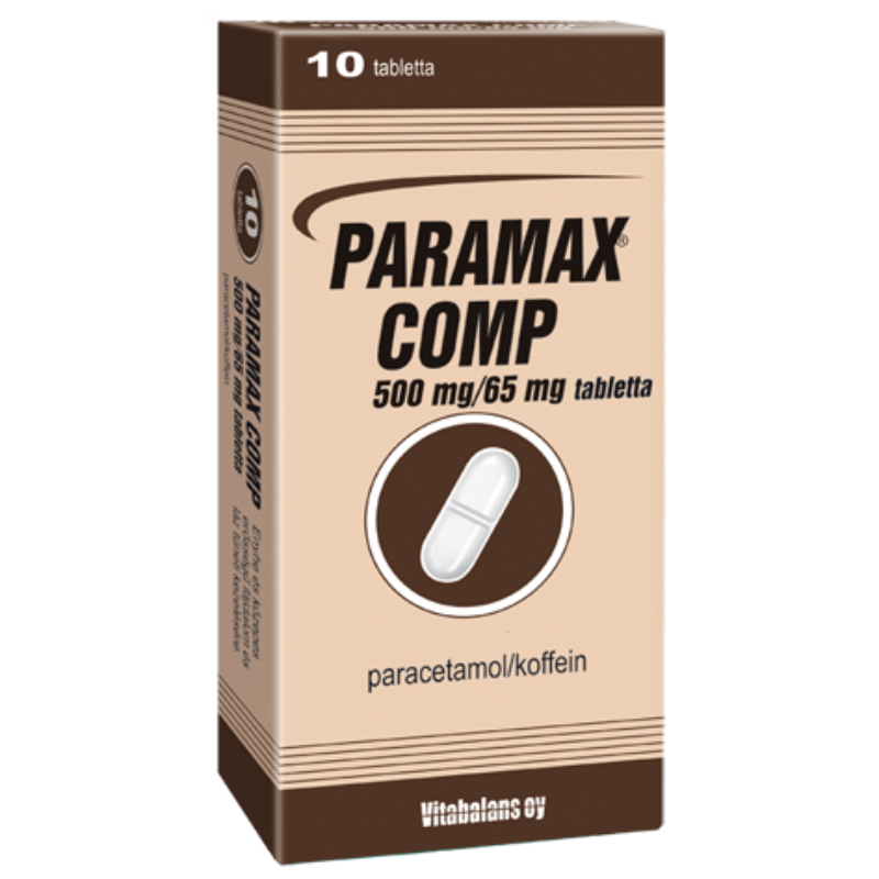 PARAMAX COMP 500MG/65MG TABL. 10X