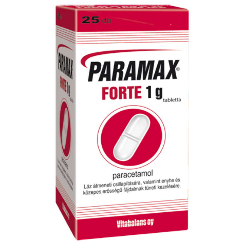 PARAMAX FORTE 1 G TABL. 25X