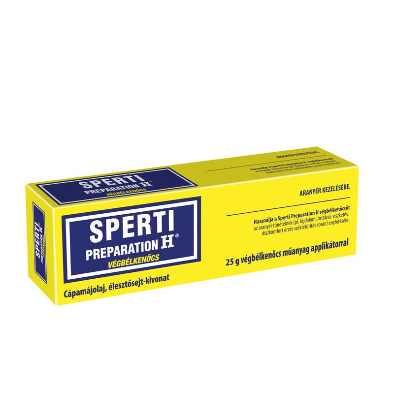 SPERTI PREPARATION H VEGBELKENOCS 1X25G