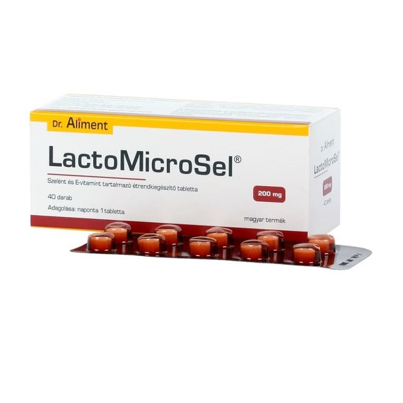 DR ALIMENT LACTOMICROSEL 200MG TABLETTA 40X
