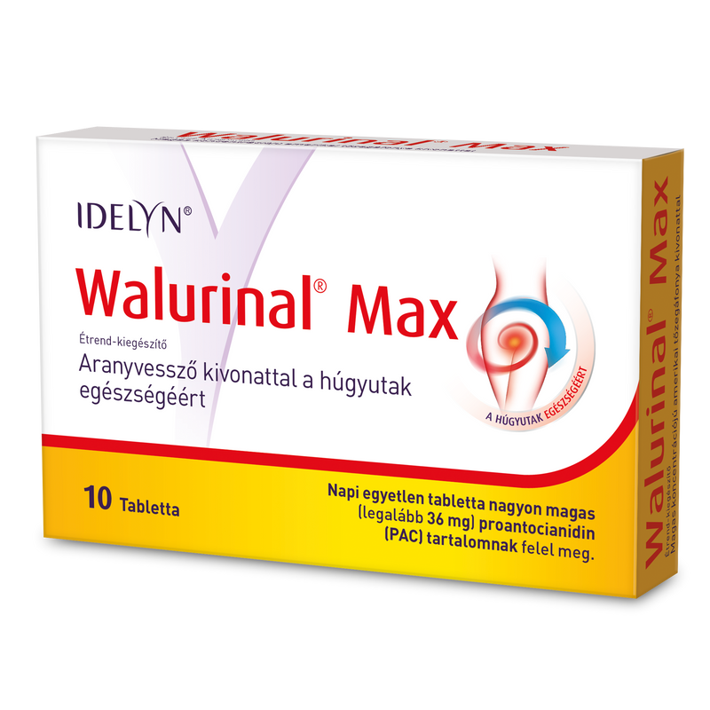 WALMARK WALURINAL MAX 36MG+ARANYVESSZO TABL. 10X