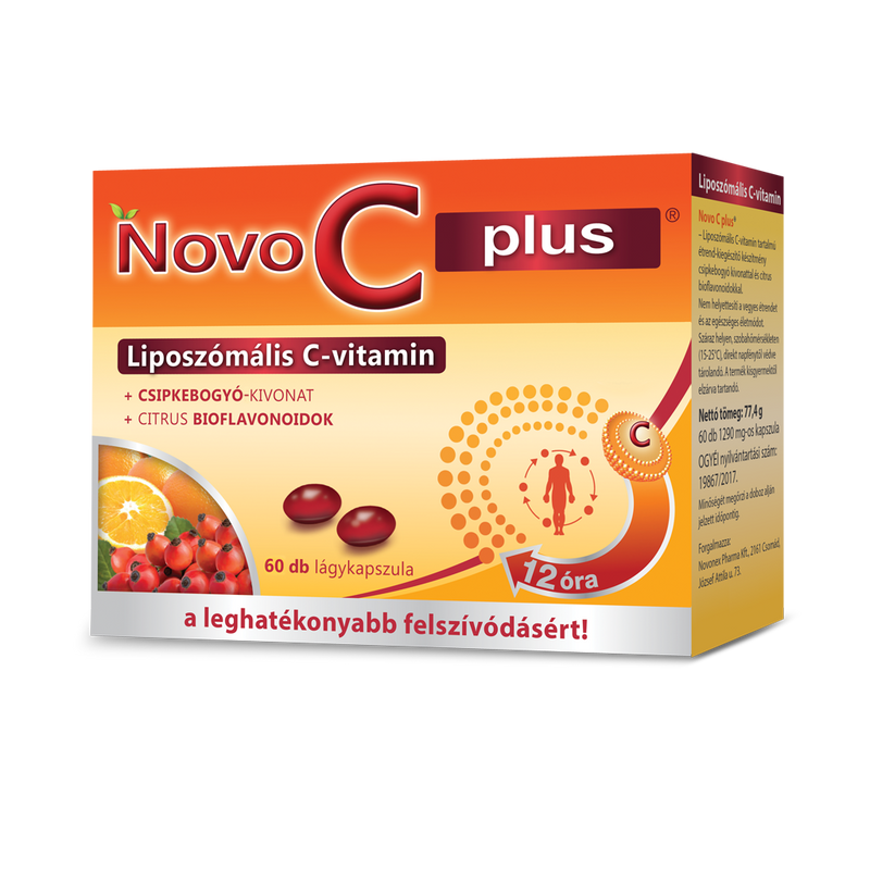 NOVO C PLUS LIPOSZOMALIS C-VIT.CSIPKEB.KAPSZ 60X