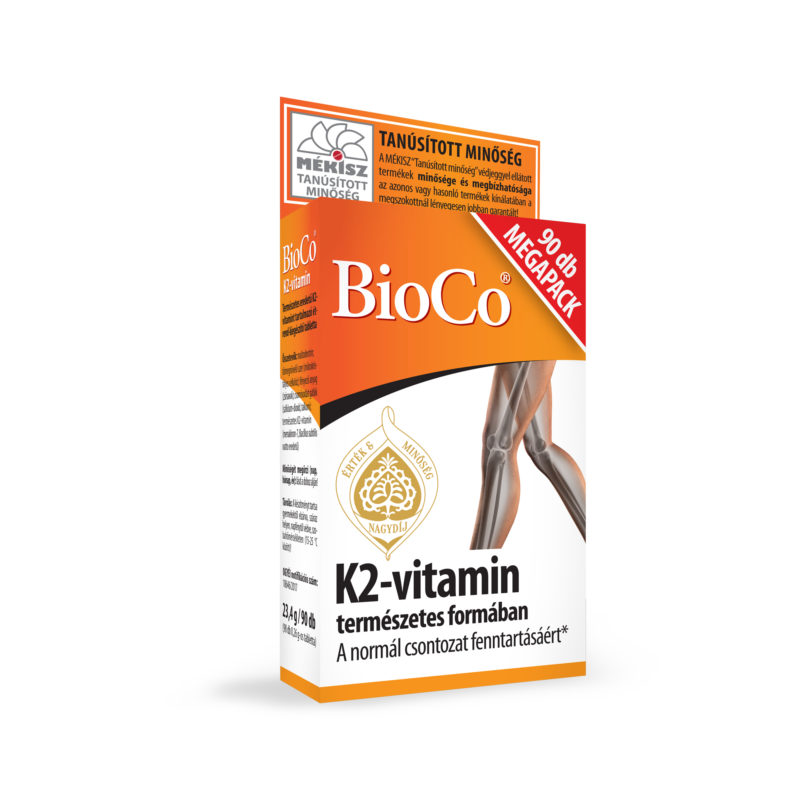 BioCo K2-vitamin 50 mikrogramm 90 db
