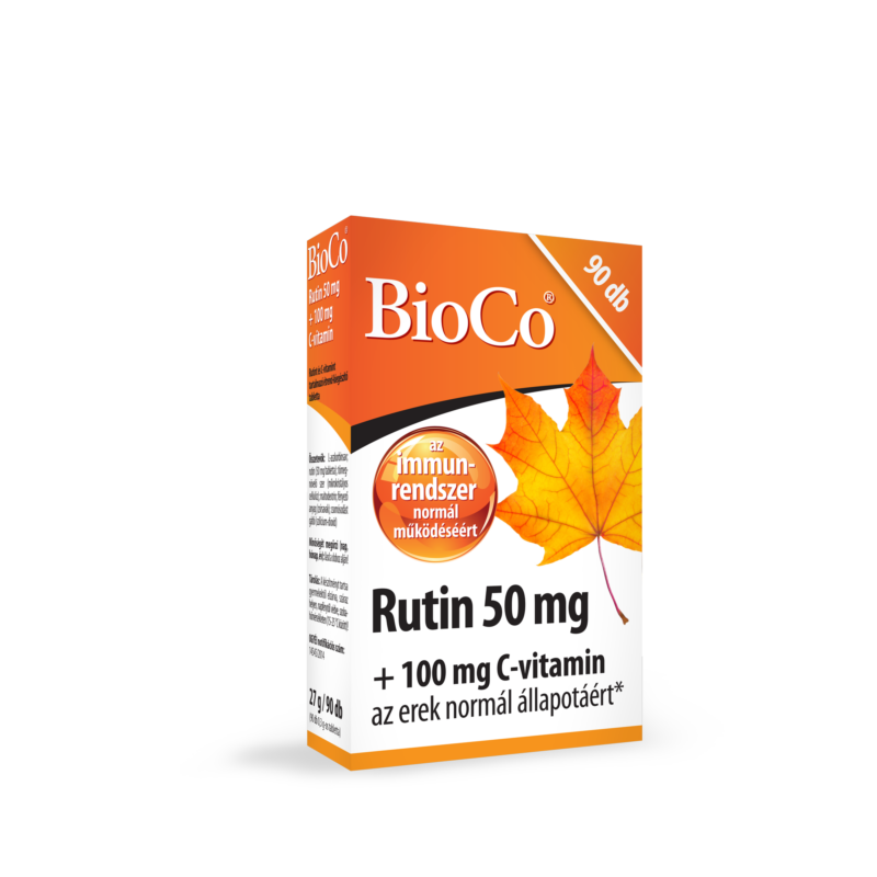 BioCo Rutin 50 mg+100 mg C-vitamin 90 db