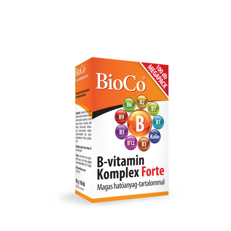 BioCo B-vitamin Komplex Forte 100 db