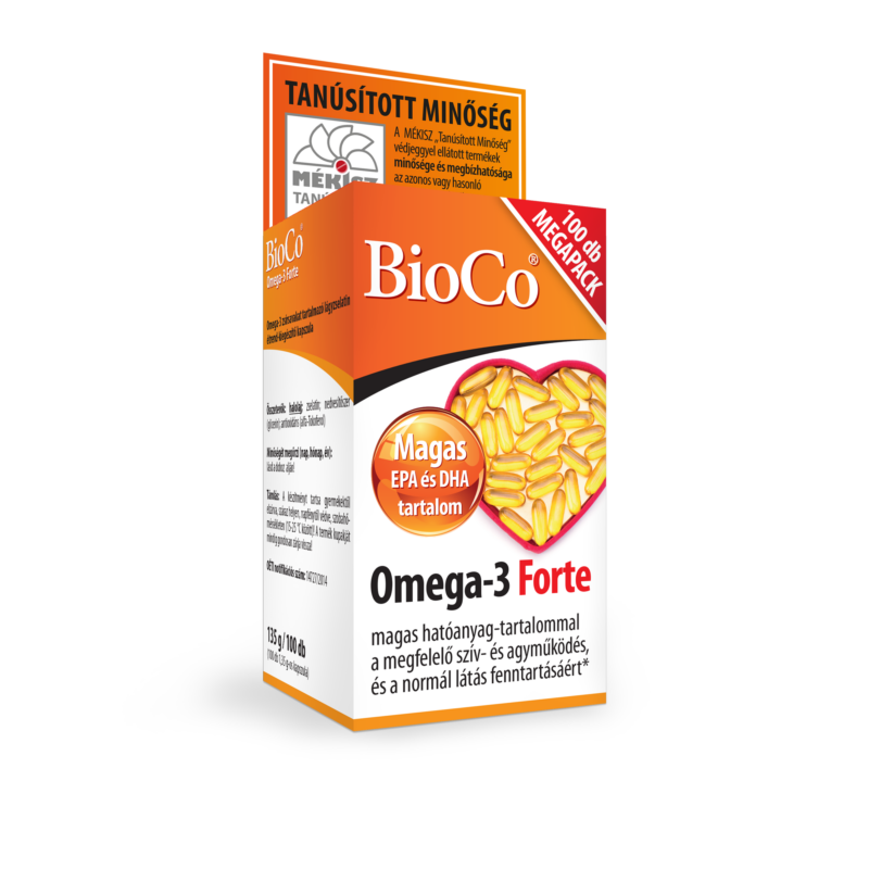 BioCo Omega-3 Forte MEGAPACK 100 db