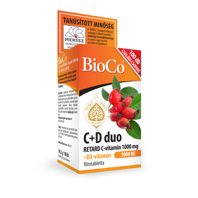 BioCo C+D duo 100 db CSALÁDI CSOMAG