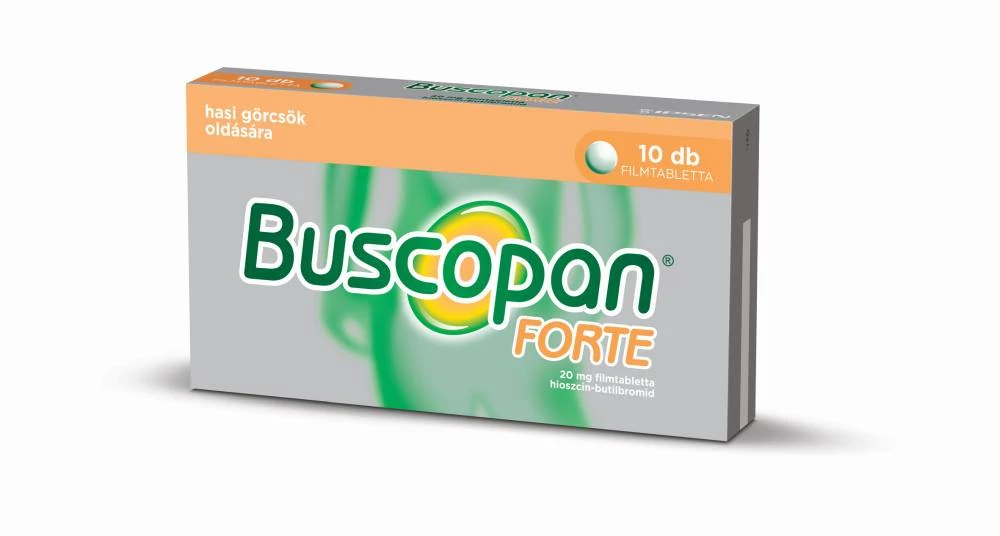 BUSCOPAN 20 MG FORTE FILMTABLETTA 10X