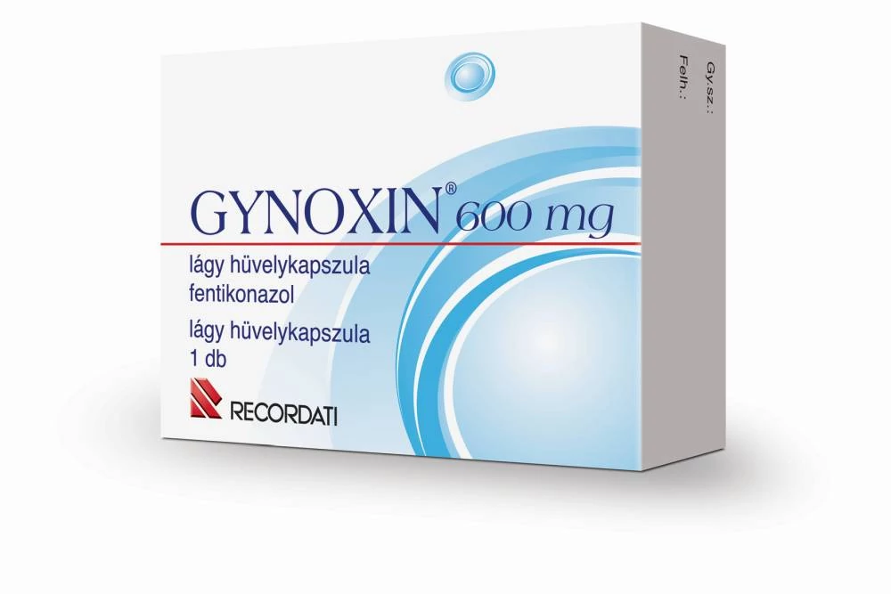GYNOXIN 600MG LÁGY HÜVELYKAPSZULA  1X