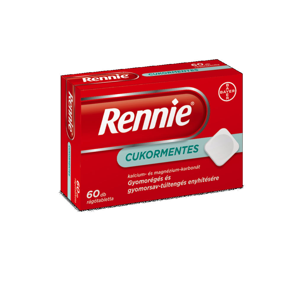 RENNIE CUKORMENTES RÁGÓTABLETTA 60X