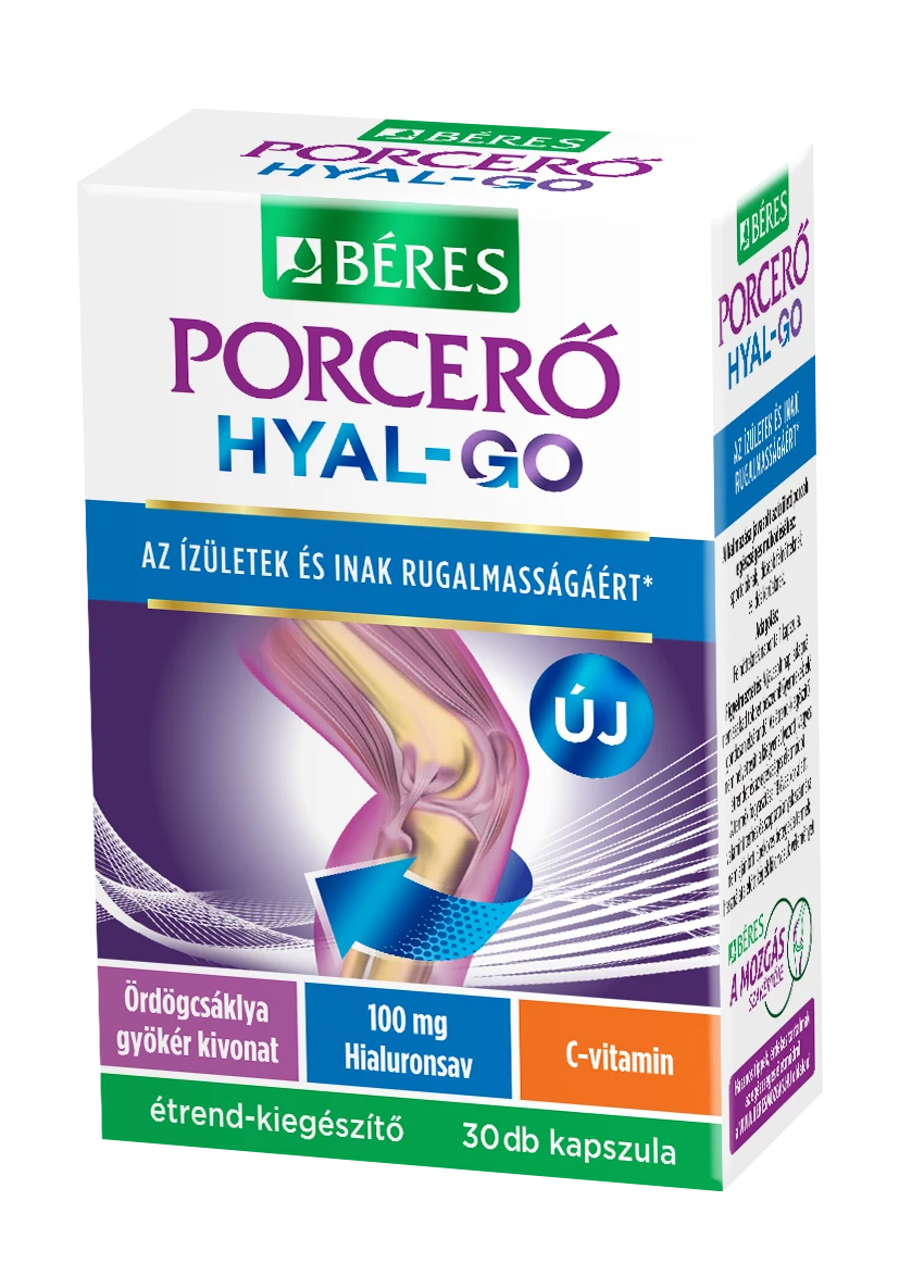 BÉRES PORCERŐ HYAL-GO ÉTRENDKIEGÉSZÍTŐ KAPSZULA 30X