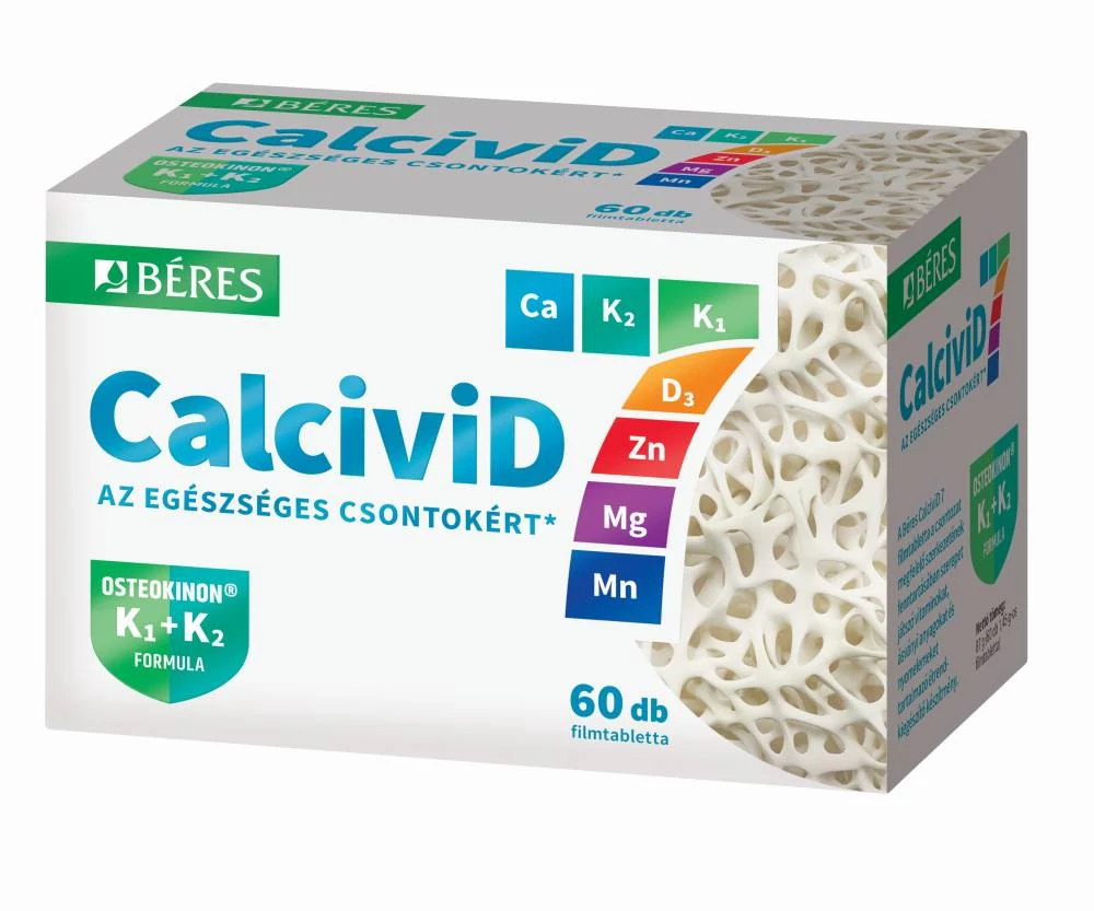 BÉRES CALCIVID 7 FILMTABLETTA 60X