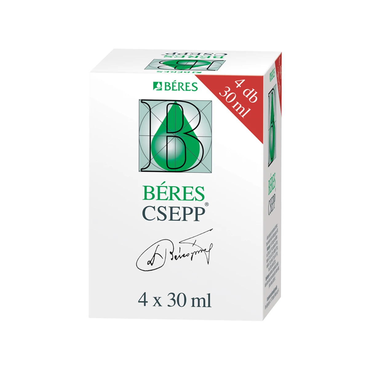 BÉRES CSEPP BELSŐLEGES OLDATOS CSEPPEK  4X30 ML