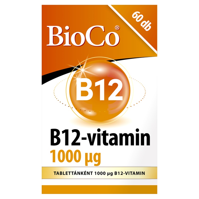 BIOCO B12-VITAMIN 1000MCG TABLETTA 60X