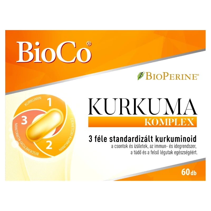 BIOCO KURKUMA KOMPLEX KAPSZULA 60X