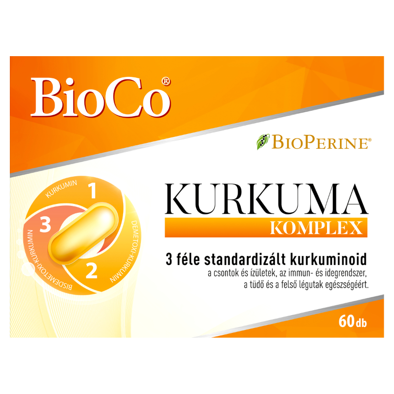 BIOCO KURKUMA KOMPLEX KAPSZULA 60X