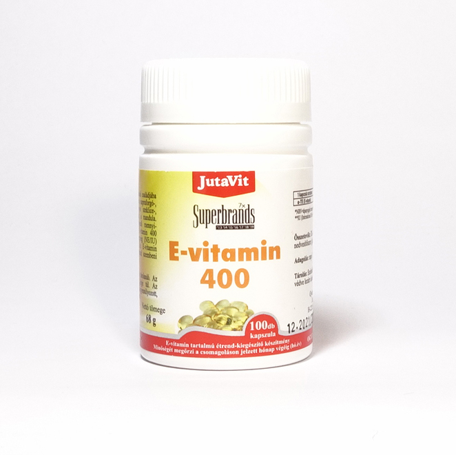 JUTAVIT E-VITAMIN 400 KAPSZULA 100X