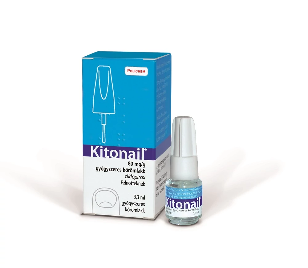 Kitonail 80mg/g gyógyszeres körömlakk 1X3,3 ML